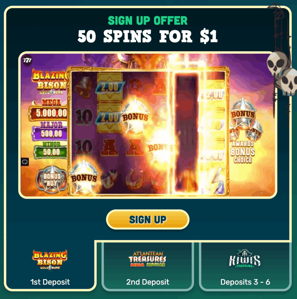 kiwi's treasure welcome bonus