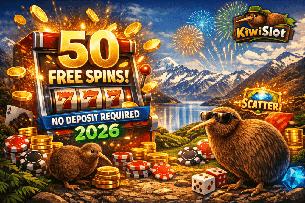 50 free spins no deposit bonus