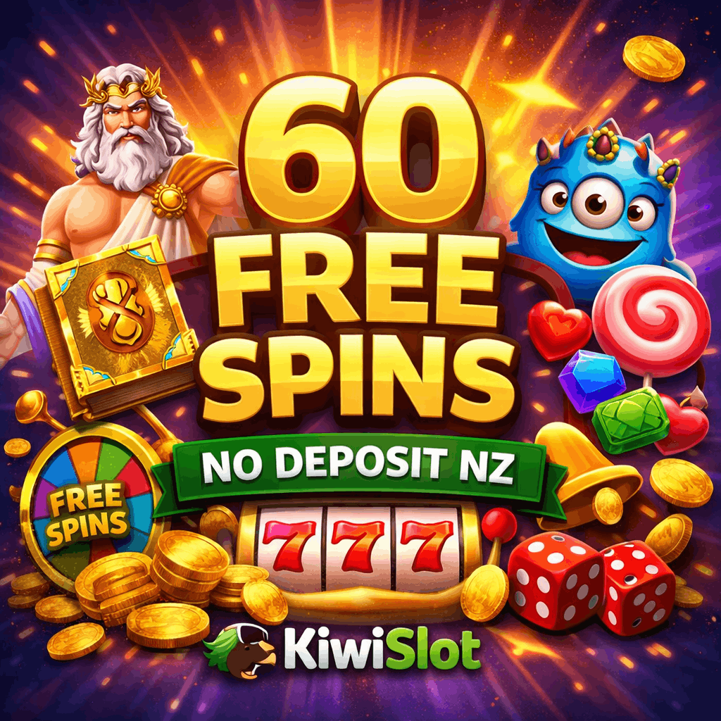 60 free spins no deposit promo