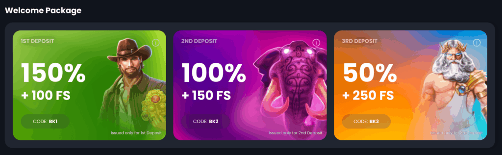 bitkingz welcome package