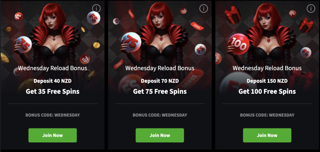 mirax casino reload bonus